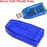 Alkatronik Plastik Usb Rs485 Devre Kutusu Şeffaf Elektronik Proje Ürün Rs232 Rs485 Shell Voltmetre Ampermetre