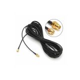 Alkatronik RG174 50 Ohm Koaksiyel Sma Erkek Dişi 10 Metre Kablo Rf Sinyal Uzatma Kablosu 0-6ghz Koeksiyel