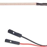 Alkatronik RG316 30cm Sma Erkek to Dupont Dişi Kablo RF Uzatma Kablosu Altın Kaplama Soket Test 0-6GHz Wi-Fi