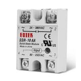 Alkatronik-Ssr-10Aa Ssr Röle Ssr Tek Fazlı Solid State Röle 80-250V Ac 10A