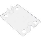 Alkatronik Ssr Modüller Için Koruyucu Pleksi Kapak Plastik Şeffaf Solid State Röle Üst Cover Kılıf