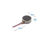 Alkatronik Titreşim Motoru 8mm 0834 12000 Rpm Dc 2V/5V Küçük Telefon Oyuncak Saat