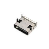 Alkatronik Type-C Usb Soket 6 Pin Smd USB 3.1 Cep Telefonu Elektronik Cihaz Usb Port Konnektör Şarj Soketi Dişi