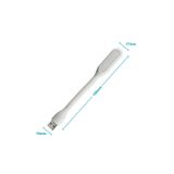 Alkatronik Usb Led Lamba 15cm Beyaz Renk Işık Portatif Taşınabilir Gece Lambası Masa Aydınlatma