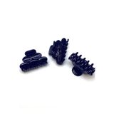 AlkazanAnkara Midi Boy Siyah Renk Mandal Toka 2 Adet 4 Cm