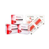 Alkollü Swab Cilt Temizleme Mendili 13x18 24lü 30 Kutu