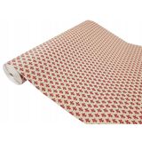 Alkor 480-0049 Kırmızı Damask Desen Yapışkanlı Folyo (45cm x 1mt)