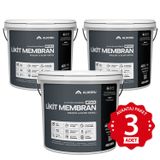 Alkoru Bitüm 1K Likit Membran Kauçuk ve Elyaf Katkılı 3x13 kg Sıvı Su Yalıtım Malzemesi