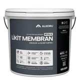 ALKORU Bitüm 1K Likit Membran Kauçuk ve Elyaf Katkılı Sıvı Su Yalıtım Malzemesi (13, Kilogram)