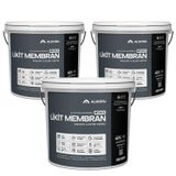 ALKORU Bitüm 1K Likit Membran Kauçuk ve Elyaf Katkılı Sıvı Su Yalıtım Malzemesi (39, Kilogram)