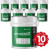 Alkoru Lite Likit Membran Kauçuk ve Elyaf Katkılı 10x15 kg Sıvı Su Yalıtım Malzemesi