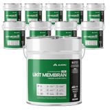 ALKORU Lite Likit Membran Kauçuk ve Elyaf Katkılı Sıvı Su Yalıtım Malzemesi (150, Kilogram)