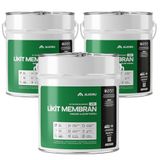 ALKORU Lite Likit Membran Kauçuk ve Elyaf Katkılı Sıvı Su Yalıtım Malzemesi (45, Kilogram)