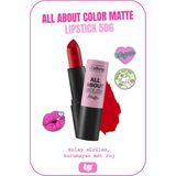 All About Color Matte Lipstick Nemlendirici Mat Ruj - 506 Hot Girl Summer - Kırmızı