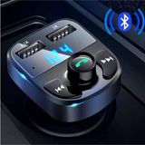 All Avcill Araç Fm Transmitter 5.0 Bluetooth Araç Kiti USB Mp3 Sd Kart Çakmaklık Girişli Oto Müzik Çalar