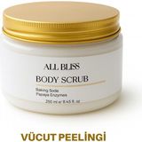All Bliss Vücut Peelingi 200 ml Kadın İçin Sıkılaştırıcı Etkili Hindistan Cevizi ve Deniz Tuzu
