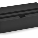 All-Dock Şarj istasyonu - Small - Universal Shell + Top, 4'lü USB Hub - Siyah / Mat Kauçuk