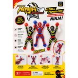 ALL FAST Duvara Yapışan Taklacı Ninja Oyuncak Hareketli Yapışkan Figür Cam ve Duvarda Takla Atan Eğlenceli Çocuk Oyuncağı