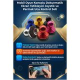 ALL FAST Mobil Oyun Konsolu Dokunmatik Ekran Tetikleyici Joystik ve Parmak Ucu Kontrol Seti