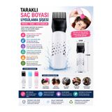 ALL FAST Taraklı Saç Boyası Uygulama Şişesi – Saç Boyama, Kök Boyası ve Bakım Yağı Uygulama Tarağı