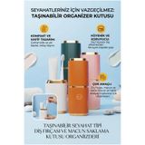 ALL FAST Taşınabilir Seyahat Tipi Diş Fırçası ve Macun Saklama Kutusu Organizeri