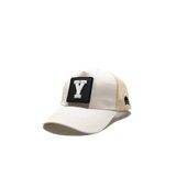 all hats Harf Patch Detaylı Fileli Bej Şapka | Günlük Kullanıma Uygun Spor Şapka
