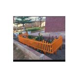 ALL PLAST Dekoratif Plastik Bahçe Çiti Plastik Çit Turuncu 58 cm ( 1 Adet )