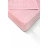 Alla Turca 100x200 cm Toz Pembe Ranforce Lastikli Çarşaf Seti