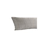 Alla Turca Ranforce Yan Yatış Yastık Kılıfı 40x120 cm Gri AT7569