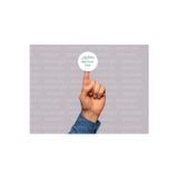 Allah Kabul Etsin Etiketi Hediyelik Sticker Kabe Mekke Mevlid Yuvarlak Mat Çıkartma 4 Cm (45 Adet)