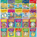Allah'ın Isimlerini Öğreniyorum Serisi 20 Kitap Set - Deve Hörgüç - Kunduz Kumpaz - Kanguru Zıp Zıp - Kuzu Kıvırcık - Fil Biricik - Köstebek Kösti - Baykuş Piko