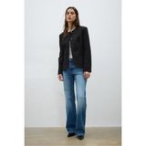 Allbucks Stradivarious, Bisikliet Yaka Blazer Ceket ABSTR00049 - Siyah
