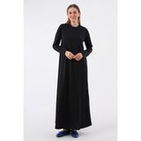 ALLDAY Siyah-Uzun Kollu Içlik Elbise - 50