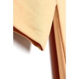 Allday Soft Sarı Kapüşonlu Likralı Örme Elbise - 38