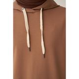 Allday Vizon Kapüşonlu Rahat Tunik - 36
