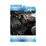 Alldaysm Geely Emgrand Uyumlu Lüks Deri Oto Koltuk Kılıfı Ön Arka Set Siyah Beyaz Marjinal Model Alldys - Siyah - Beyaz