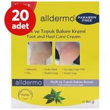 Alldermo 20x60 gr Ayak ve Topuk Bakım Kremi