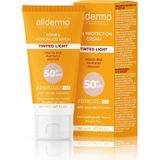 Alldermo Spf50 50 ml Tinted Light Güneş Koruyucu Krem