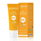 Alldermo SPF50 75 ml Güneş Koruyucu Yüz Kremi