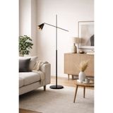 Alldesco Axis Metal Lambader – Ayarlanabilir Başlık, Minimalist Dekoratif Tasarım, Gold Detaylı