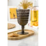 Allegra Füme 6 Lı Kadeh Bardak Seti 750 Ml Akrilik Malzeme - Cam Değildir Kırılmaya Dayanıklı