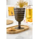 Allegra Füme 6’lı Kadeh Bardak Seti 750 ml Akrilik Malzeme - Cam Değildir Kırılmaya Dayanıklı - Renkli - 0 - 200 ml