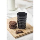 Allegra Siyah Akrilik Bardak | 400 ml Şık ve Dayanıklı Meşrubat & Su Bardağı | Cam Değil, Kırılmaya Dirençli Tekli - Renkli