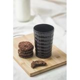 Allegra Siyah Akrilik Bardak 6'Lı Set | 400 Ml | Su, Meşrubat, Sunum Kahve Yanı İçin | Cam Değildir | Kırılmaya Dayanıklı
