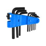 Allen Alyan Anahtar Siyah Kisa 9'Lu Set Altigen Vida Sikma Sokme Metal 1.5 2 2.5 3 4 5 6 8 10 Mm