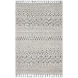 Allentown Gri Geometrik Modern Geometrik Etnik Desenli Boho Makinada Yıkanabilir Hafif Hav Toz Vermez Leke Tutmaz Kaymaz Taban Dijital Makine Baskı Halı Oturma Odası Salon Yolluk Koridor Mutfak Halısı
