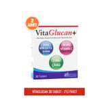Allergo VitaGlucan 30 Tablet | Beta Glukan, Vitamin C ve Çinko - İKİLİ PAKET