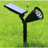 Alles Günışığı 4W Solar Güneş Enerjili Kazıklı Çim & Bahçe Aydınlatma - Beyaz