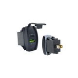 Allestock USB QC 3.0 ve Type-C PD Su Geçirmez Tekne Araba Araç Şarj Soketi