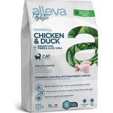 Alleva Holistik Hairball (Tüy Yumağı) Tavuklu & Ördekli Tahılsız Yetişkin Kedi Maması 1,5 Kg